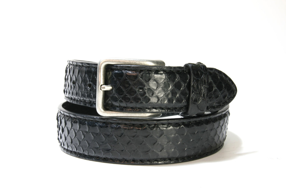 4003 Wechselgürtel Python Black Original Belts