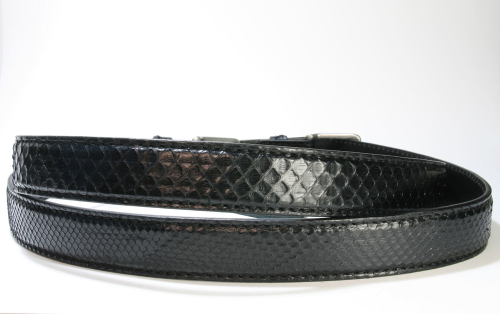 4003 Wechselgürtel Python Black Original Belts