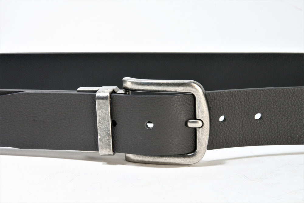445 Vittozzi Reversible Belt Black Brown