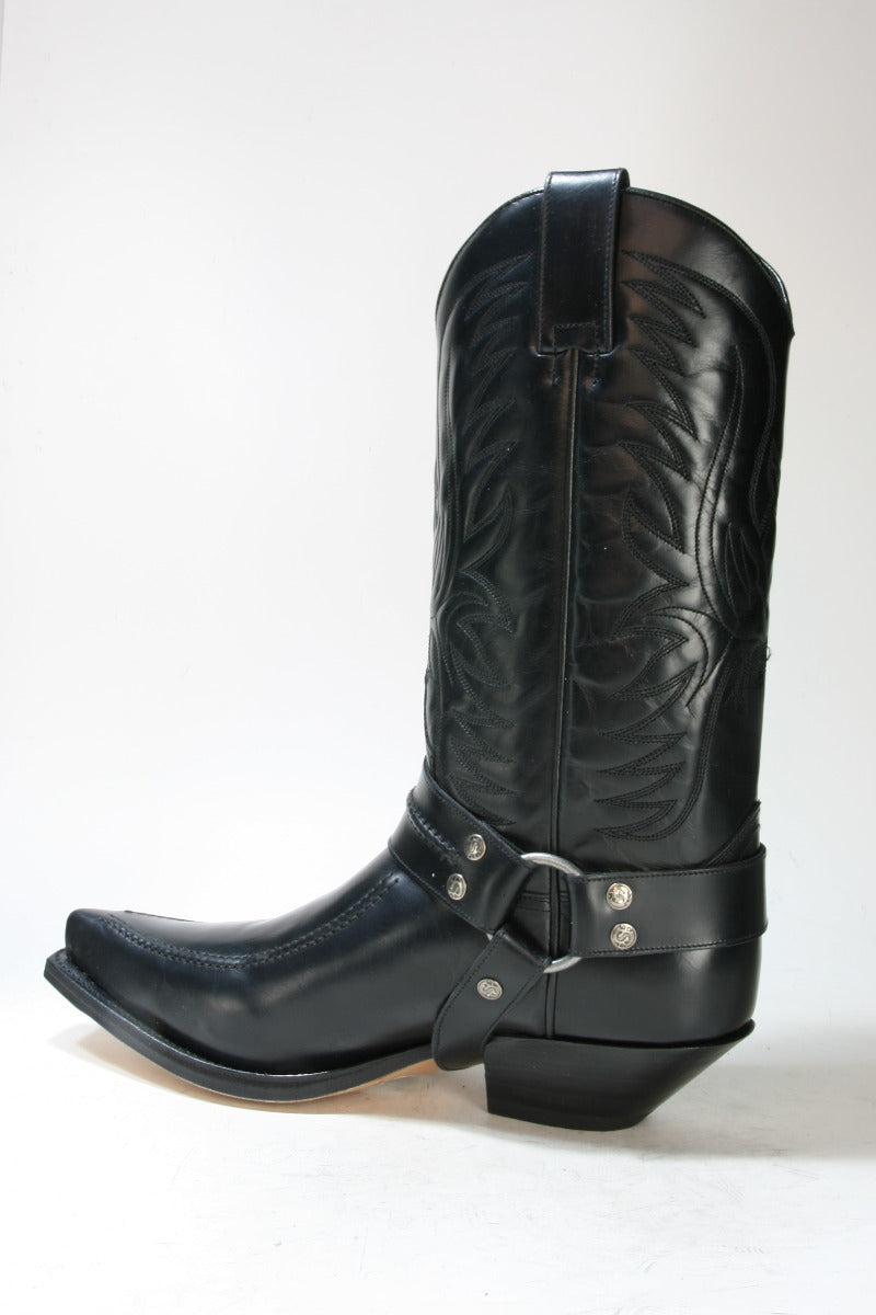 4547 Sendra Cowboystiefel Ciclon Negro