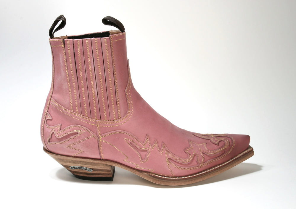 4660 Sendra Stiefeletten raspberry