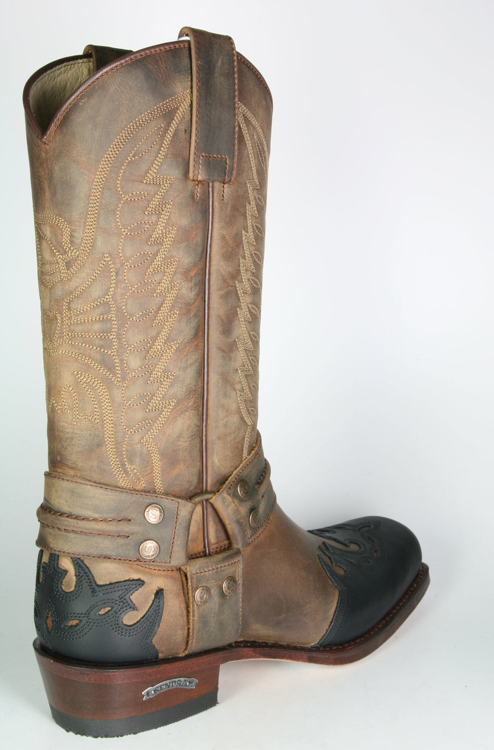 4980 Sendra Bikerboots STRONG Spr. Negro Tang