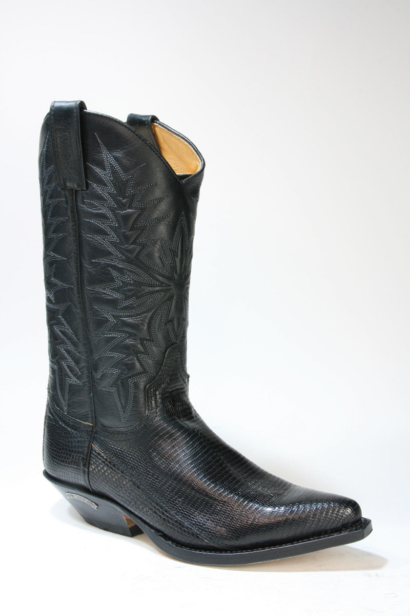5003 Sendra Boots Cowboystiefel Iguana Negra