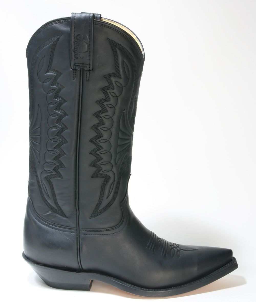5014 Rancho Cowboystiefel Black