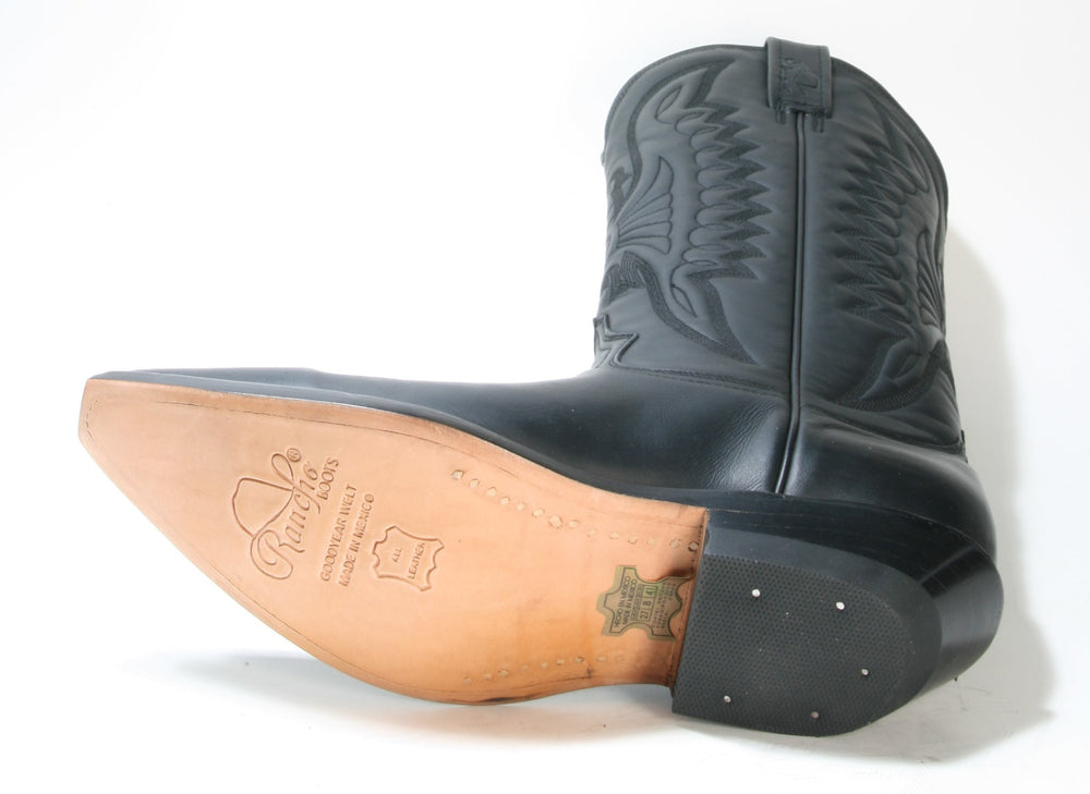 5014 Rancho Cowboystiefel Black