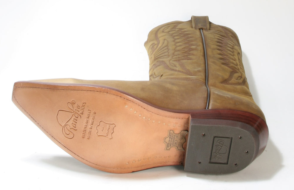 5014 Rancho Cowboystiefel CZ Oakwood Brown