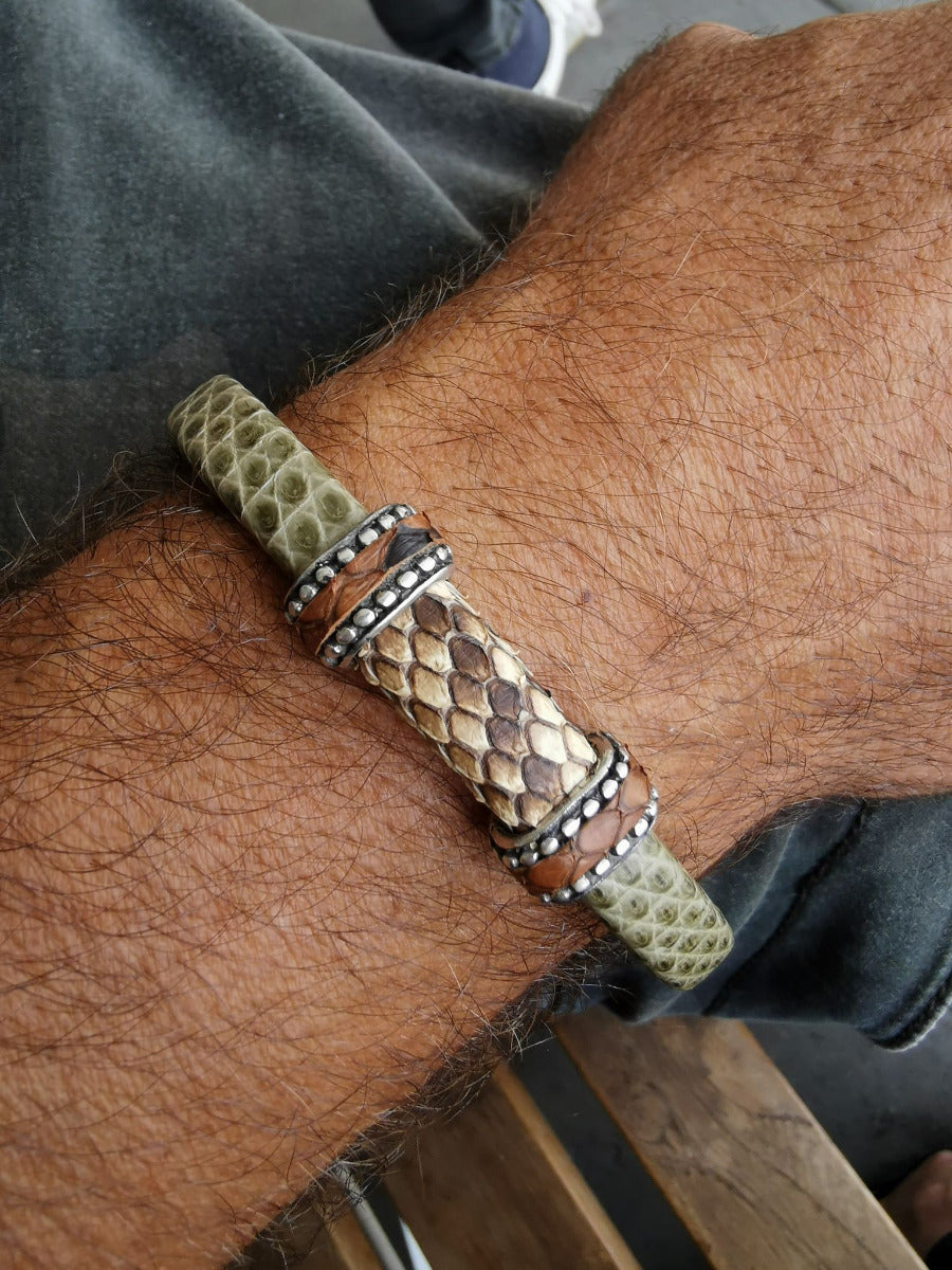 502 Bracelet Lizard Python