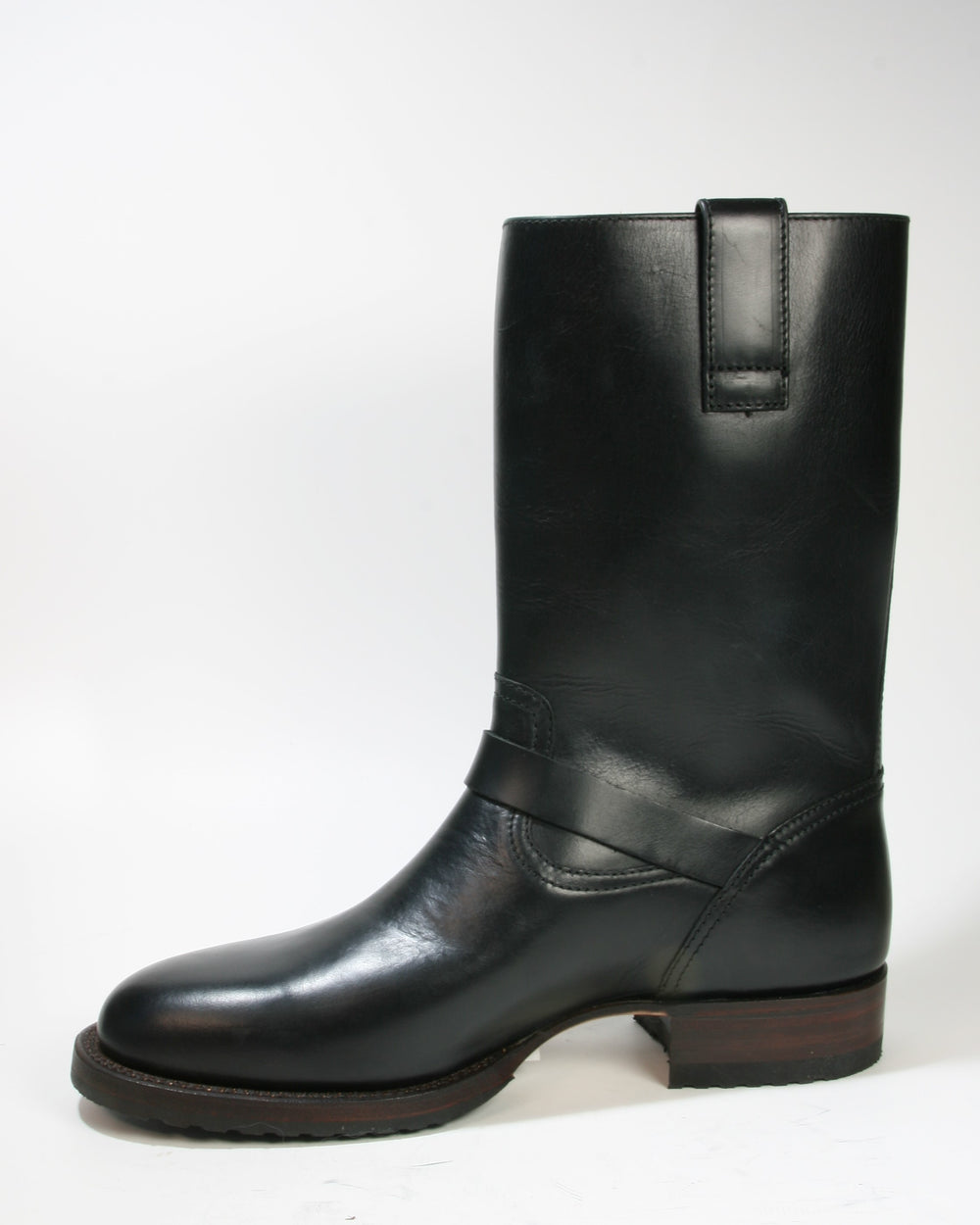 51395 SANDMANN Engineer Boots Great Plains Black