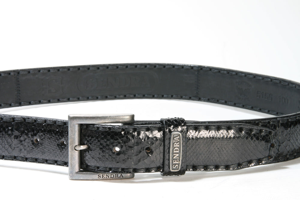 5156 Sendra Belt Python Black