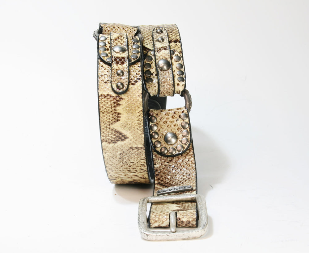 519 Sendra Gürtel Python Natural