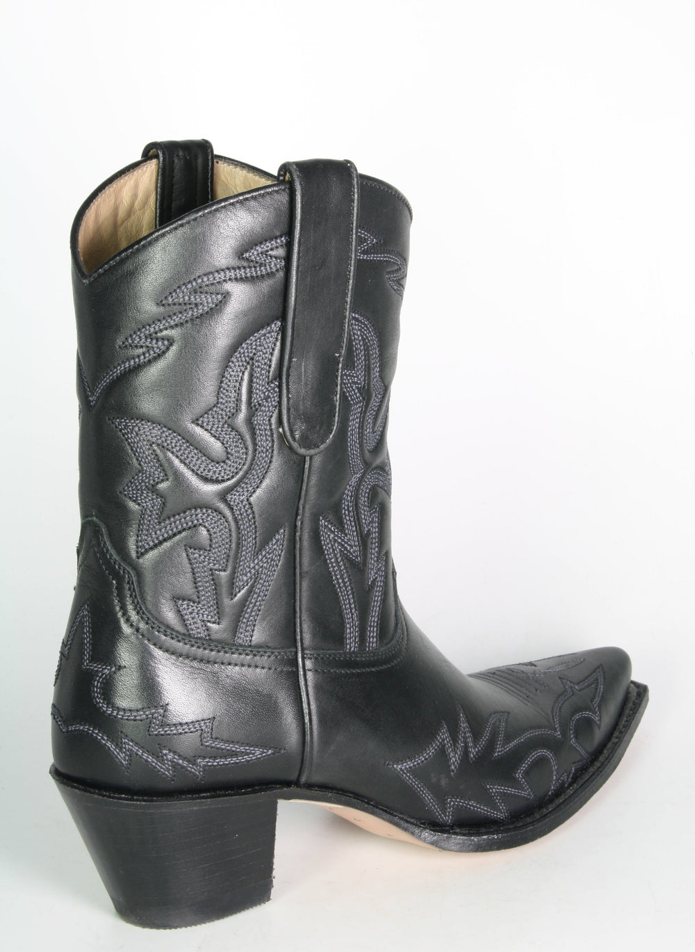 5300 Sendra Cowboystiefel Kurzschaft Judy Negro