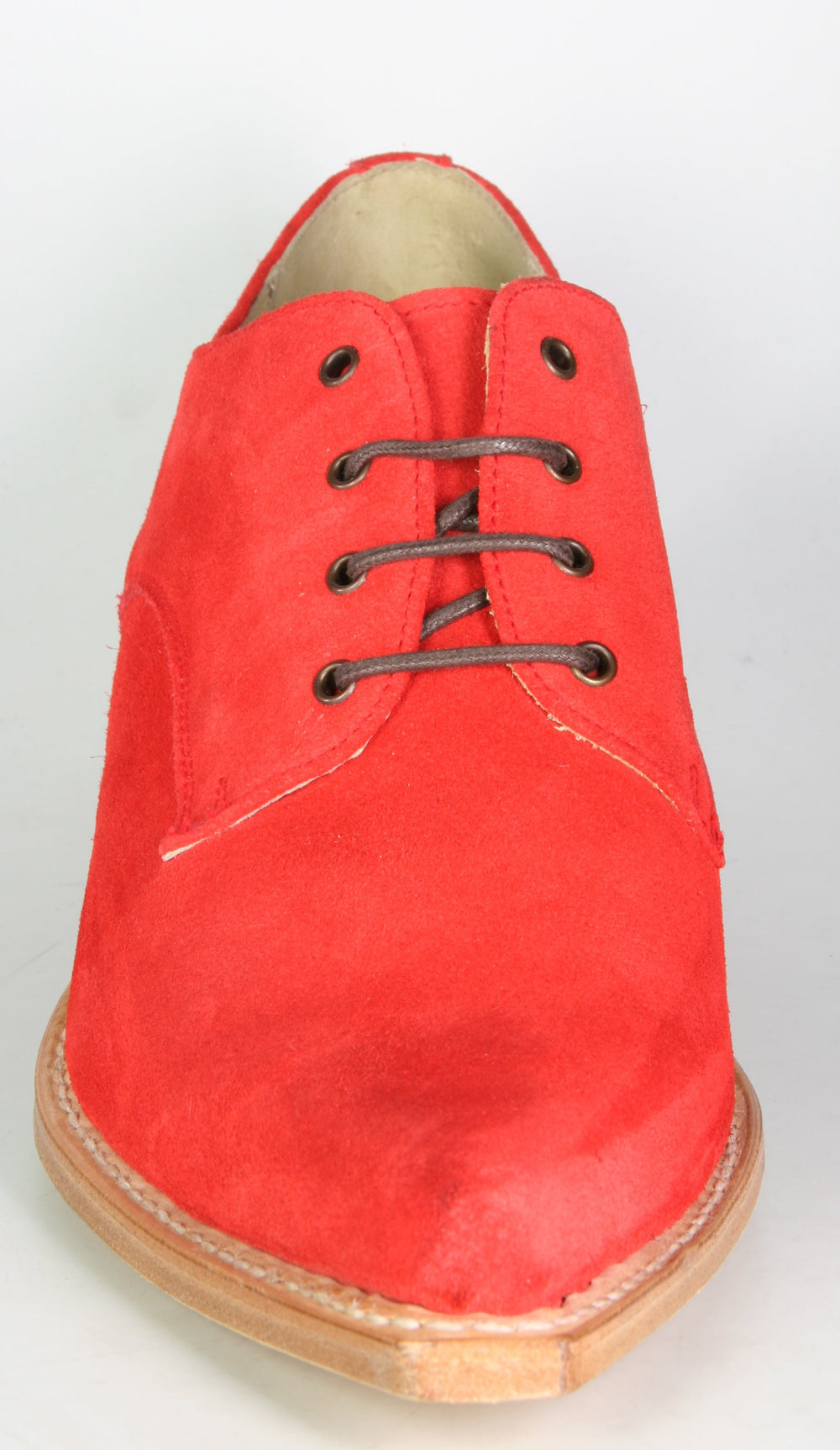 530 Sendra Schnürschuhe MEZCAL Wildleder ROT