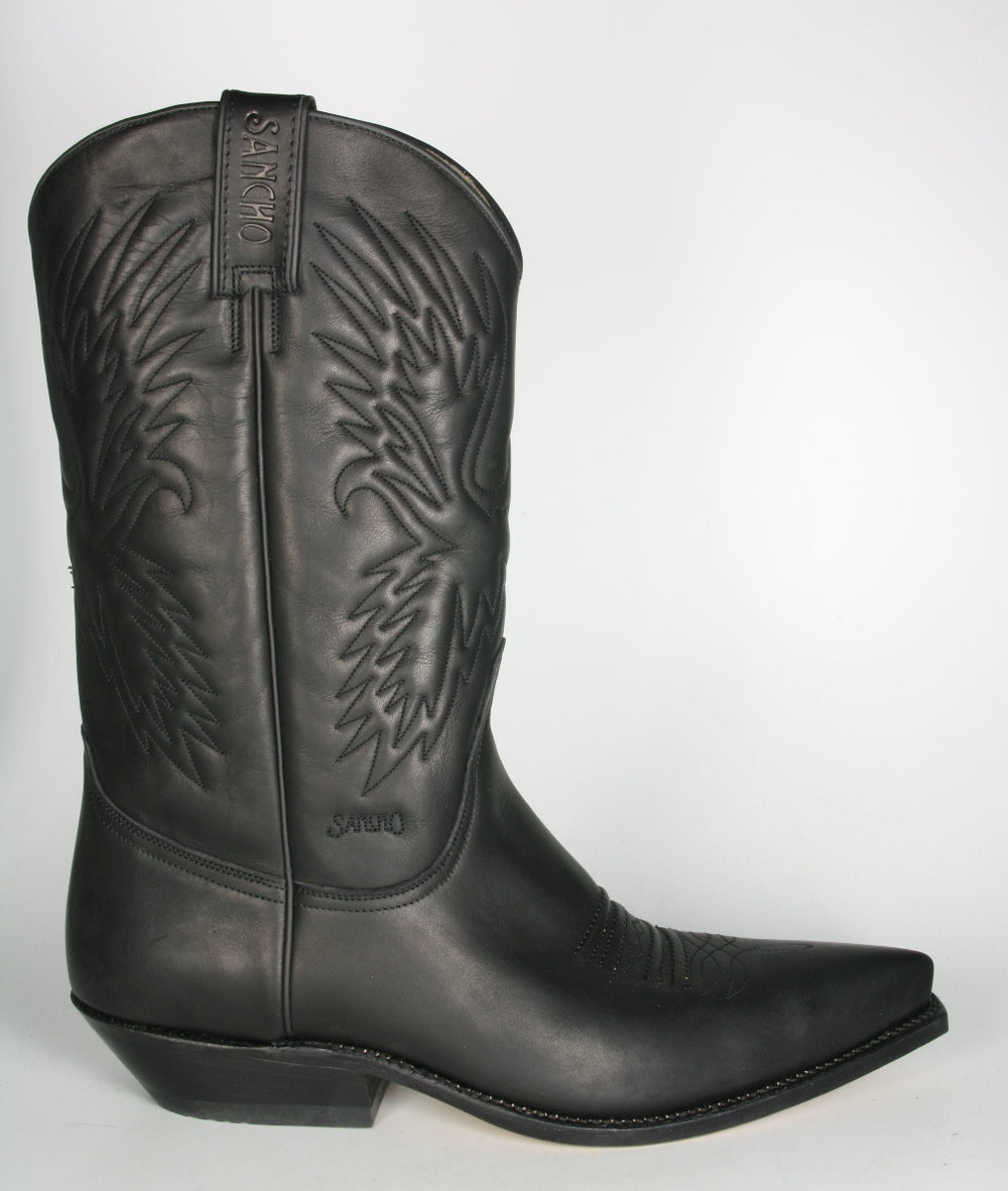 5326 Sancho cowboy boots Negro