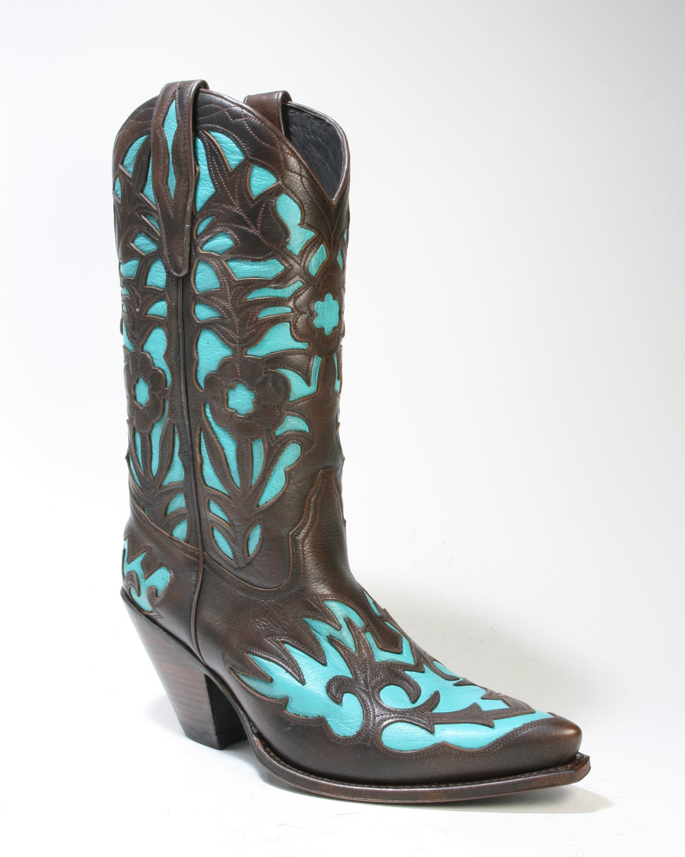 5529 Sendra Cowboystiefel GORCA Britnes Flo. Marron