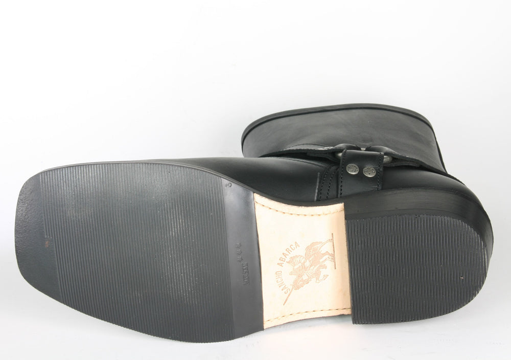 5536 Sancho Abarca Biker Boots Negro