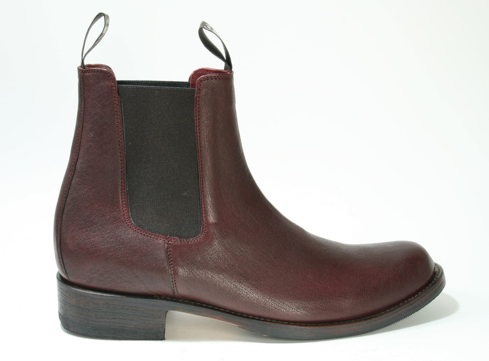 5595 Sendra Chelsea Boots Shetland Burdeos