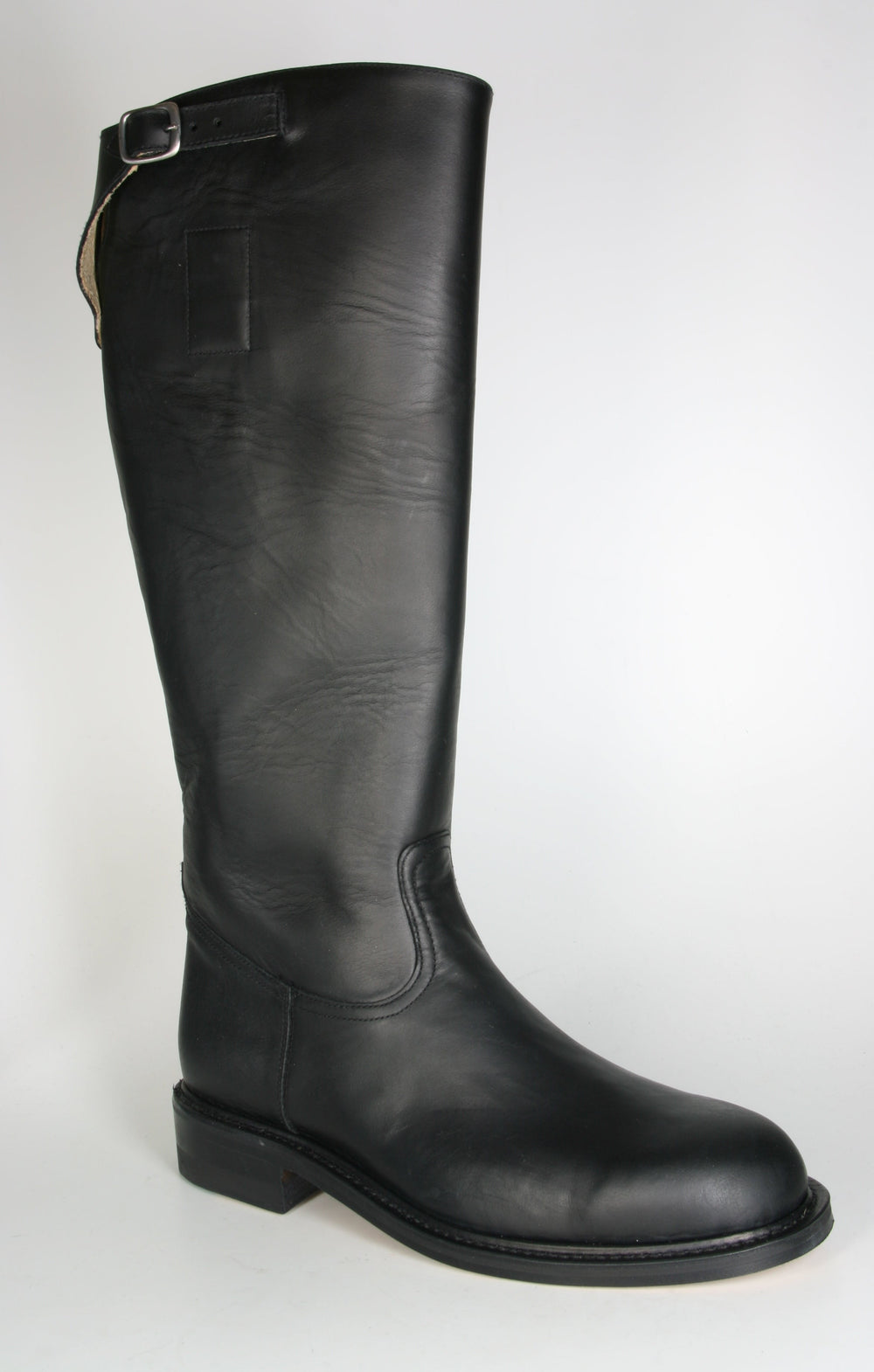 5636 Sendra Police riding boots Negro