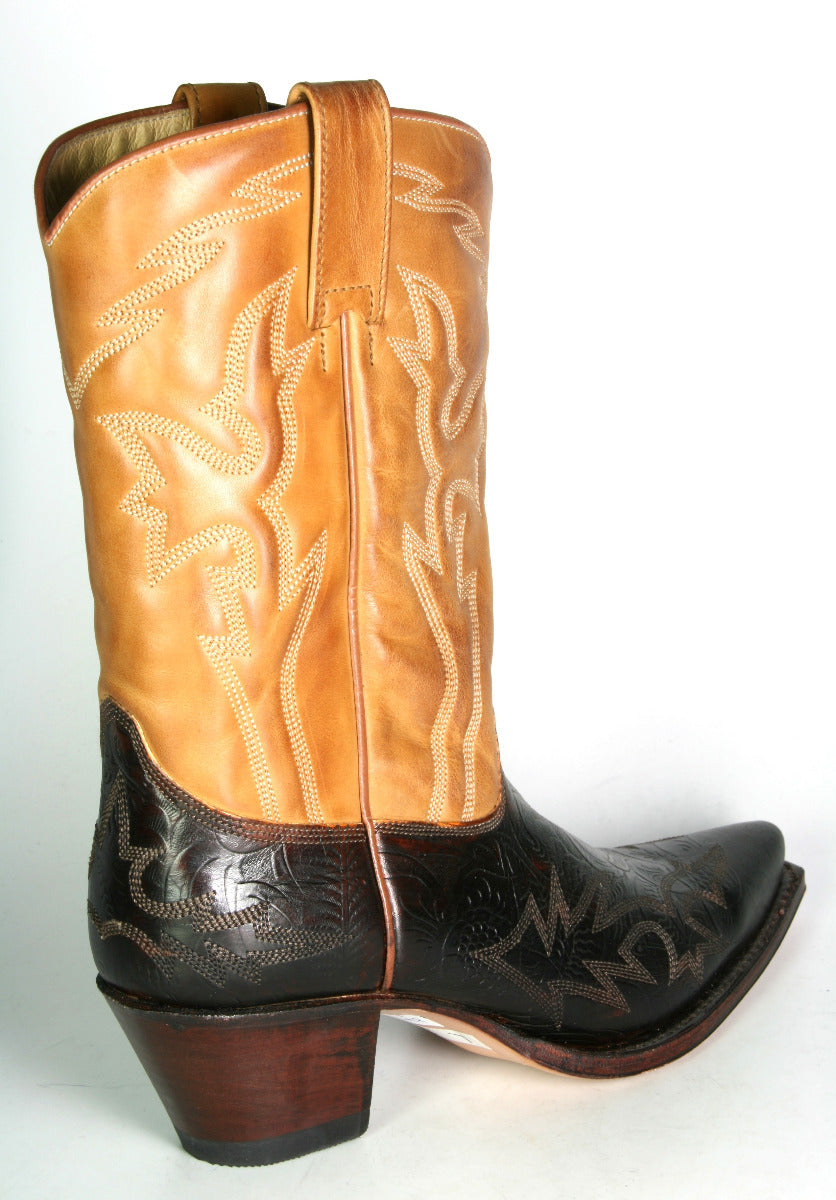 5707 Sendra Cowboystiefel Blondy Snowbut