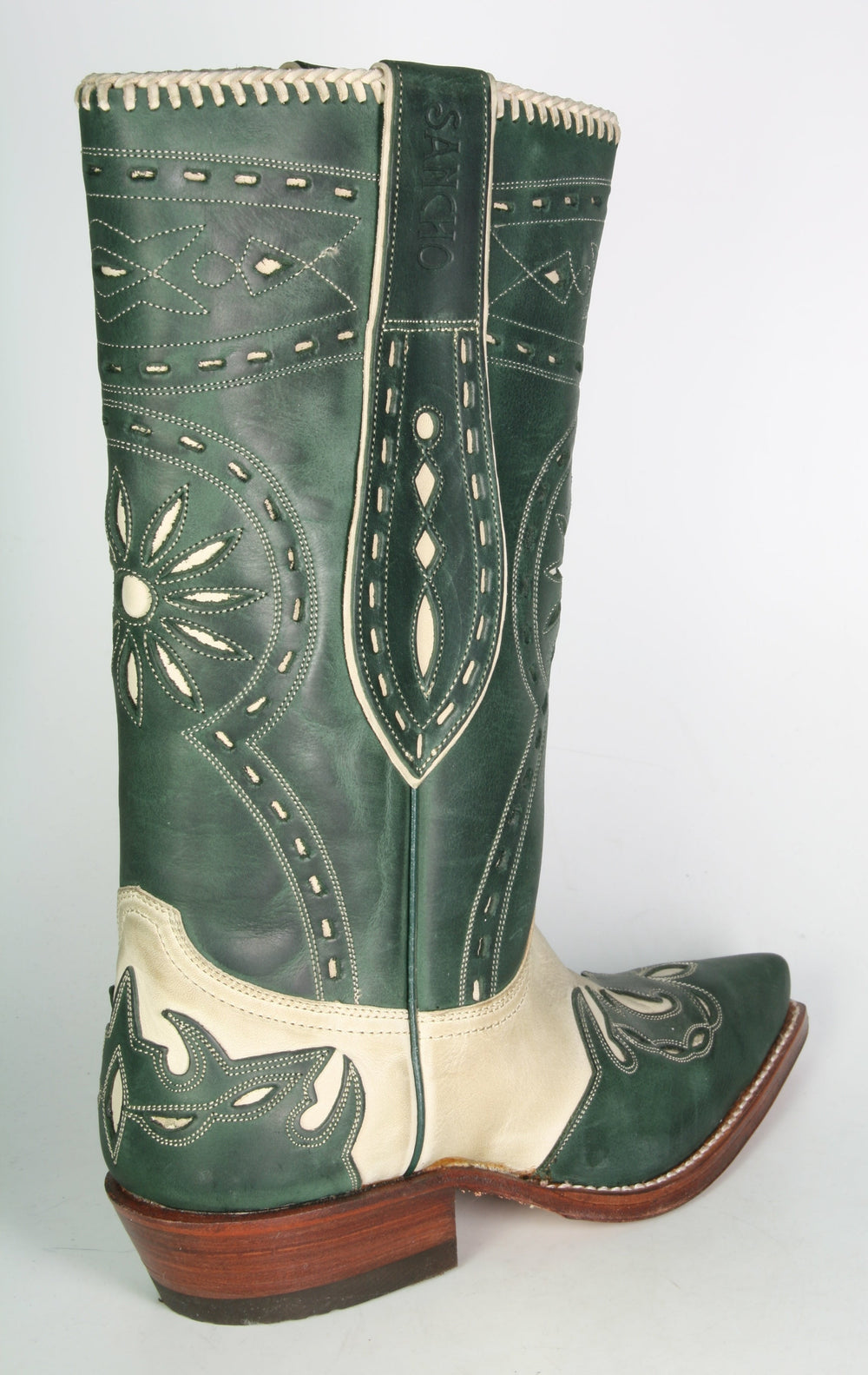 5737 Cowboy boots Sancho green