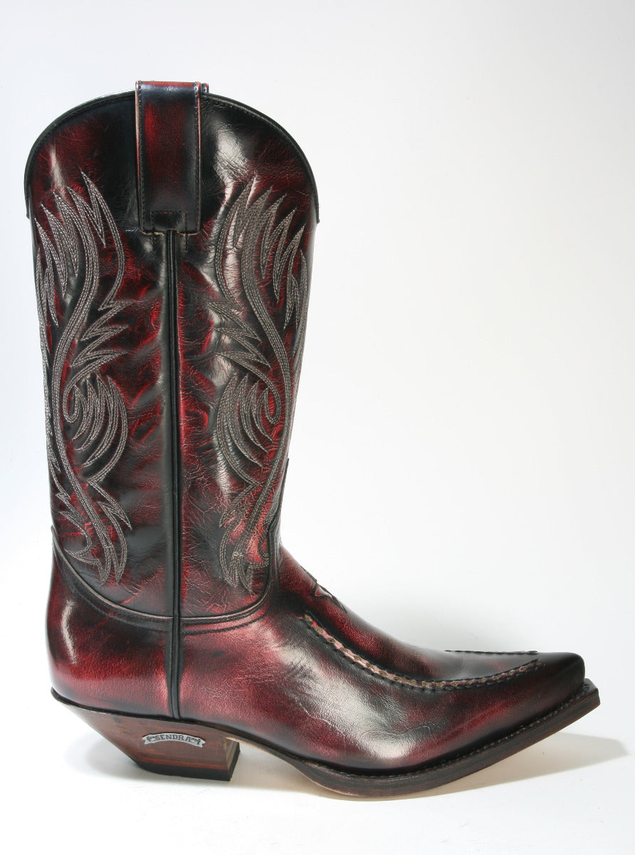 5844 Sendra Boots Cowboystiefel Denver Rojo