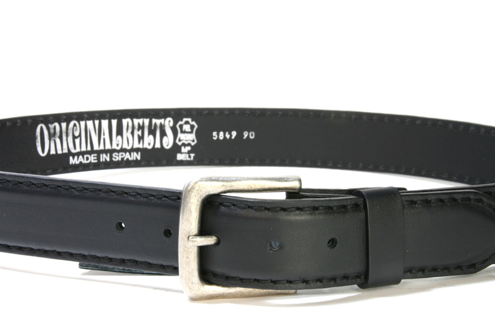 5849 Ledergürtel Black