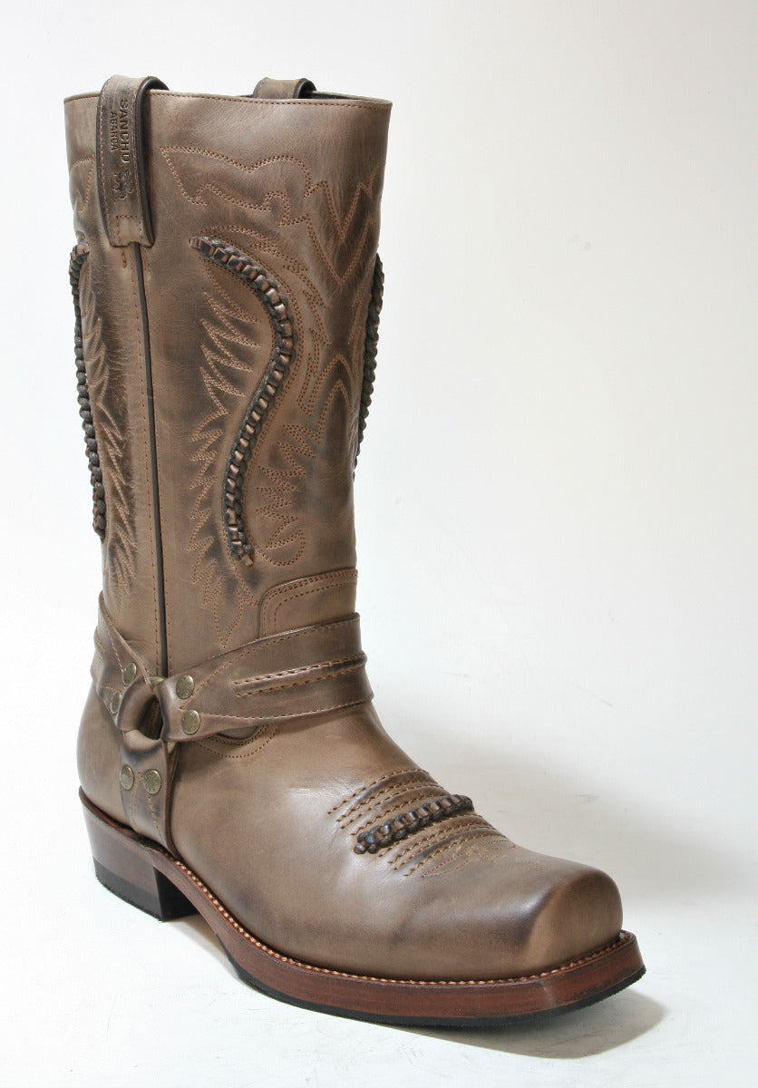 5859 biker boots Sancho Crazy Old Sadale