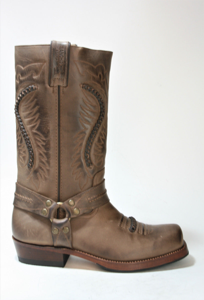 5859 biker boots Sancho Crazy Old Sadale