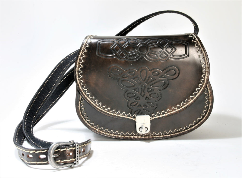 602 Boho Umhängetasche Brown