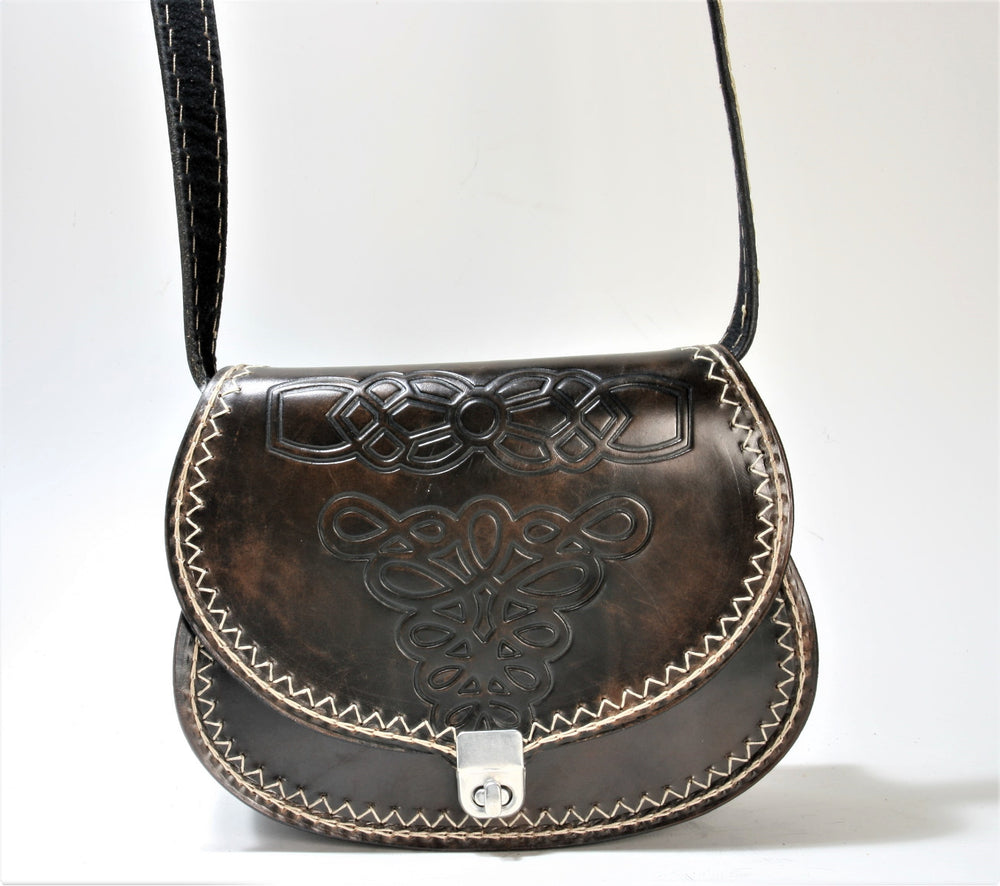 602 Boho Umhängetasche Brown