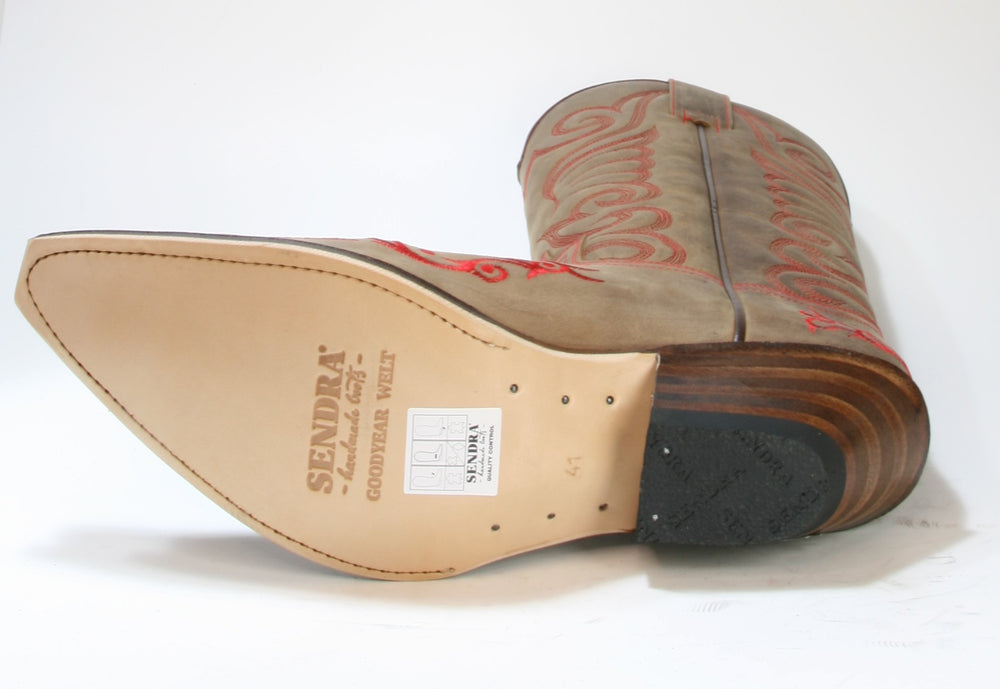 6056 Sendra Cowboystiefel Mad Dog Tang Lavado