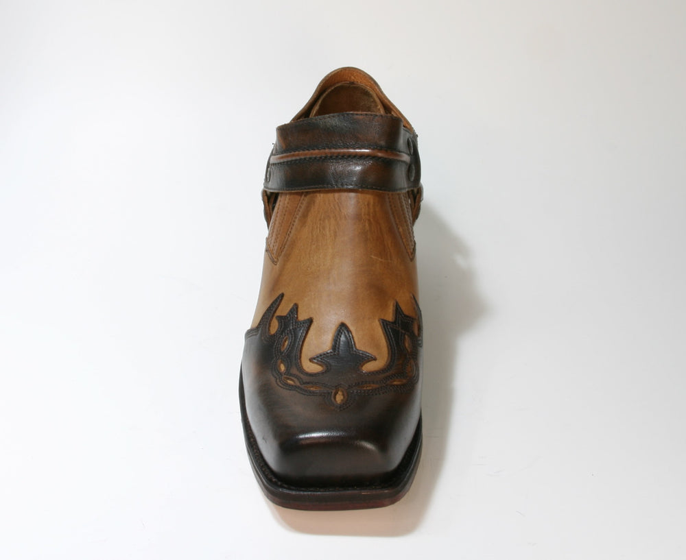 6077 Sendra Bikerschuhe Britnes Flo.Marron Sprinter