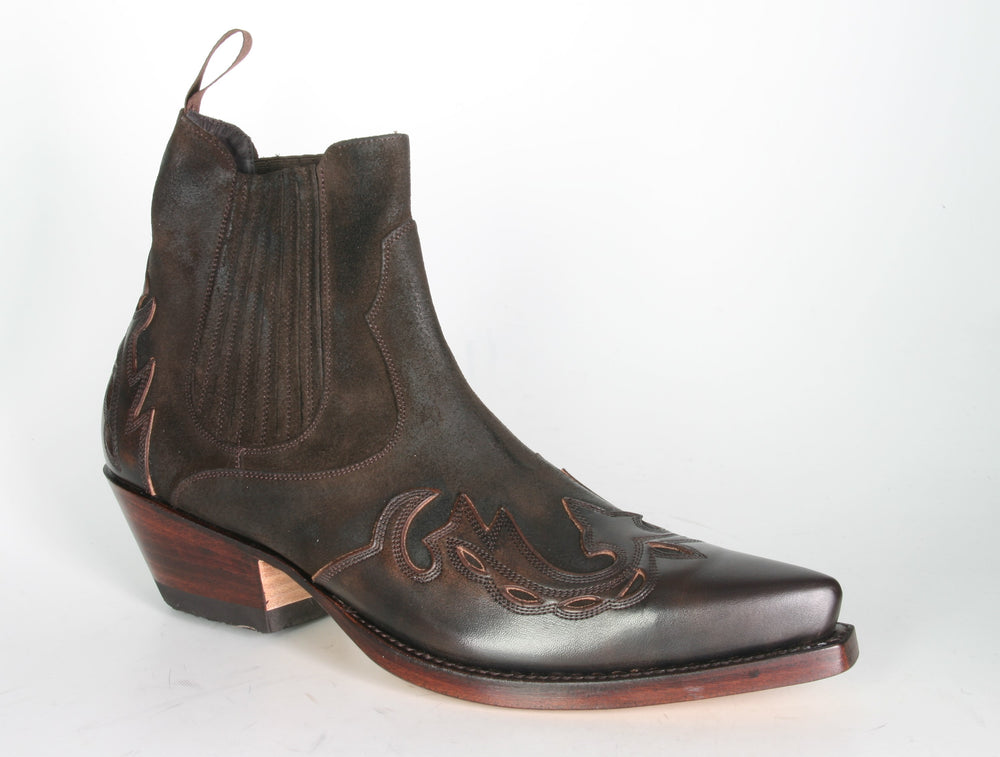 6152 Sancho Abarca ankle boots OLD MANCHADO SERRAJE