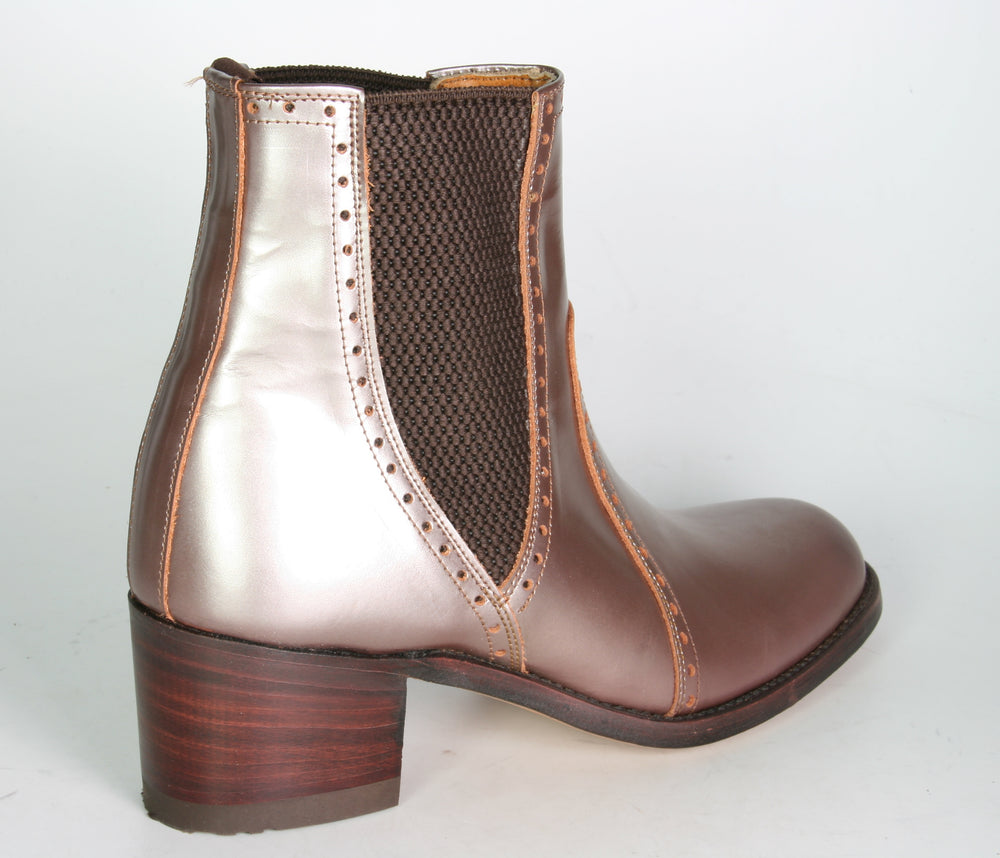 6180 Sancho ankle boots booties metalic