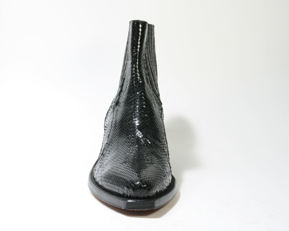 621 Tony Mora Stiefelette TB Python Negro 2