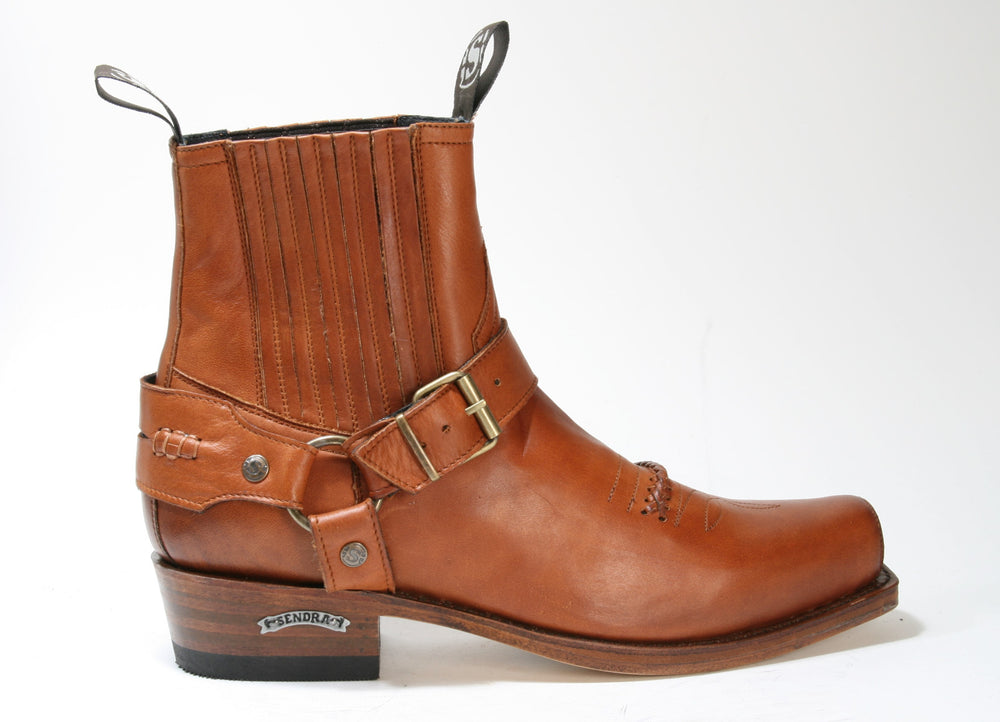 6445 Sendra Boots Stiefelette Poliwax