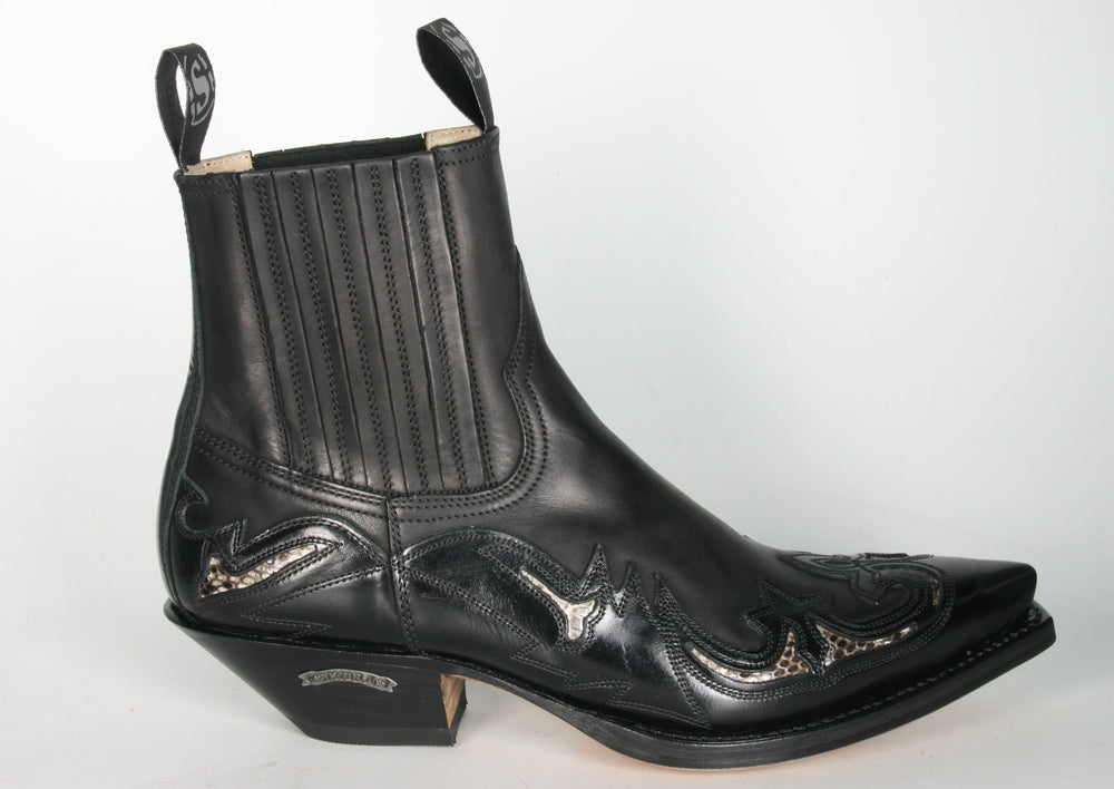 6799 Sendra Flor. Negro NN with Python without straps