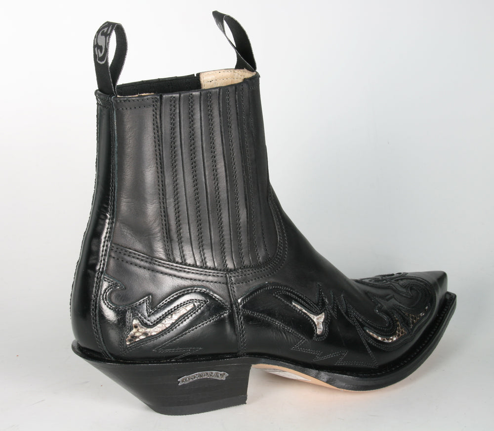 6799 Sendra Flor. Negro NN with Python without straps