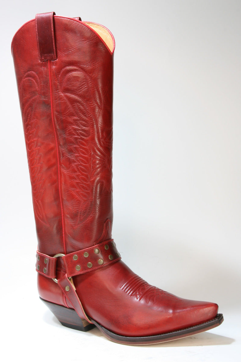 7167 Sendra Boots Cowboystiefel Hochschaft Ciclon Rojo