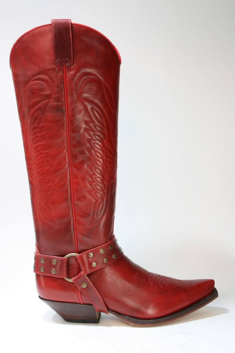 7167 Sendra Boots Cowboystiefel Hochschaft Ciclon Rojo