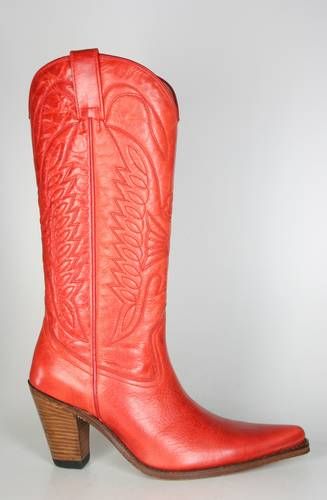 7315 Sendra Cowboystiefel Sharp ROT
