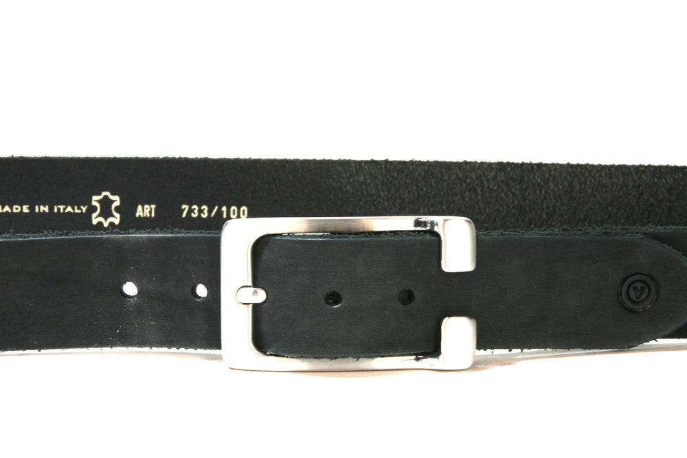 733 Vittozzi Gürtel Nubuk Black