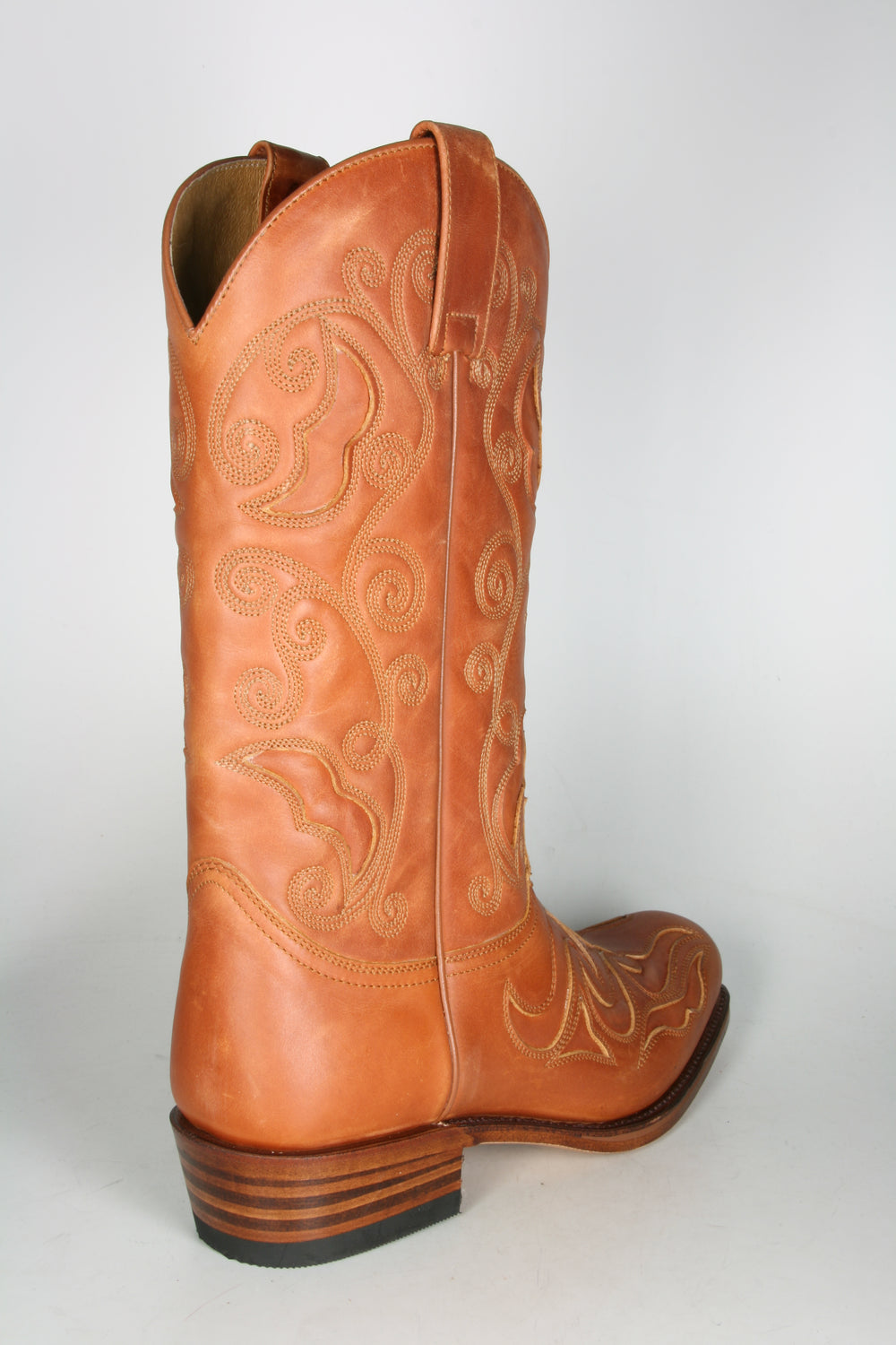 7428 Sendra Biker Boots Cognac