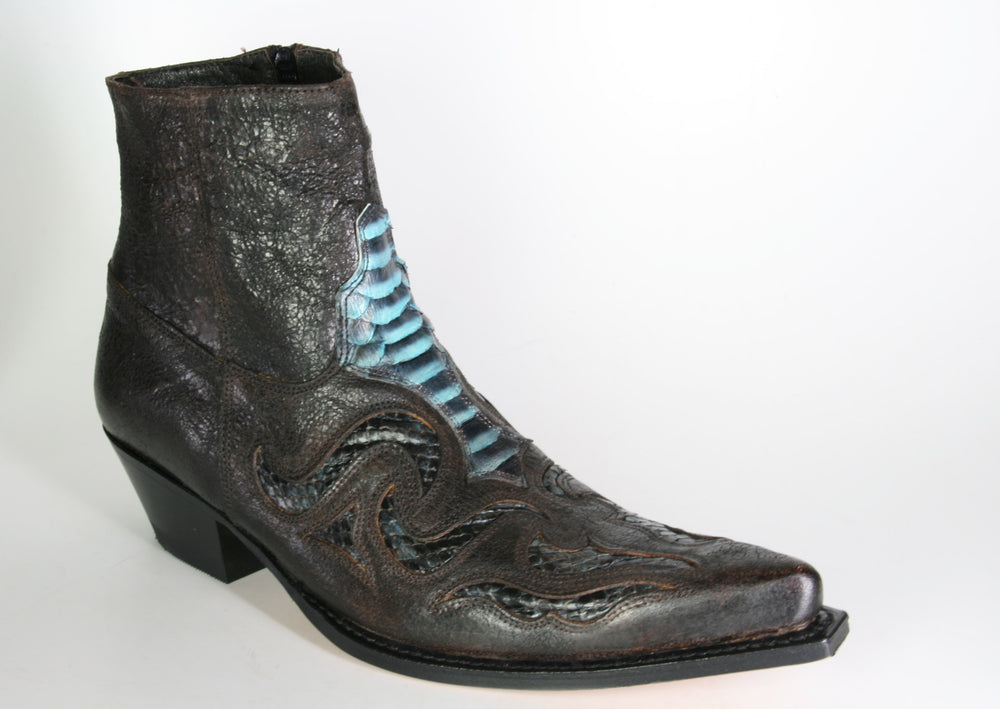 7482 Sendra JAVI Barbados Quersia Cep. Python Azul