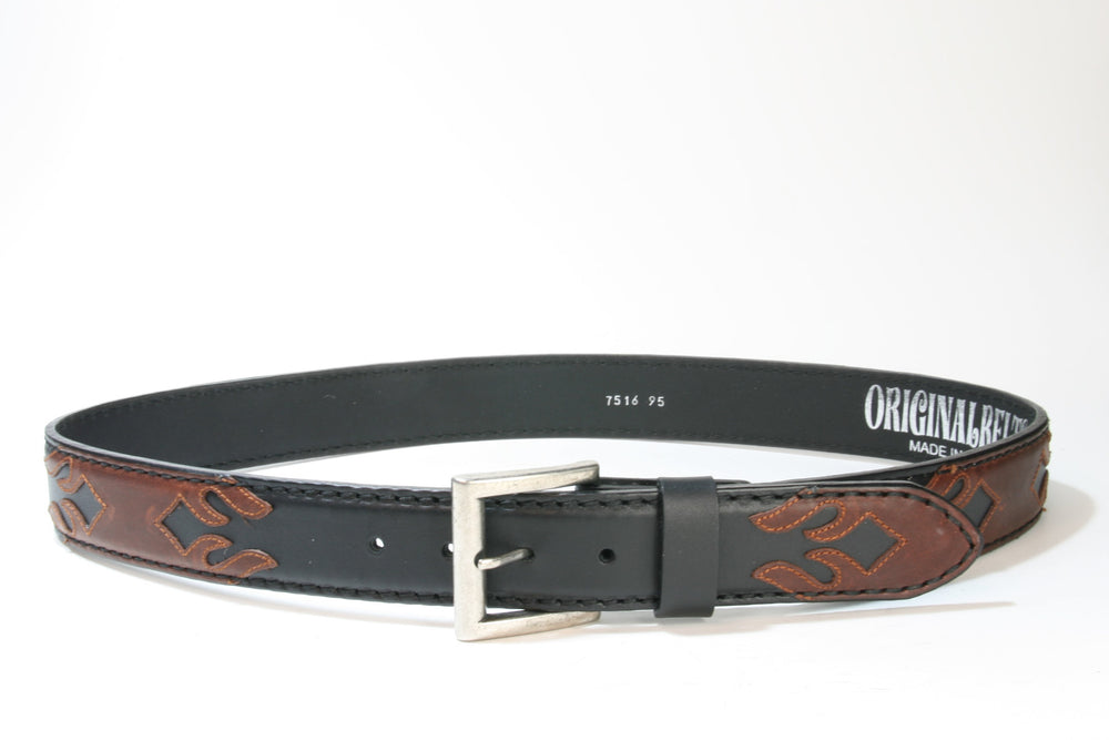 7516 Wechselgürtel Original Belts Black Brown