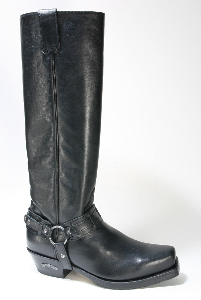7767 Sendra Boots Farmerstiefel Hochschaft Negro
