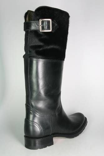 7895 Sendra Schaftstiefel Negro gefüttert