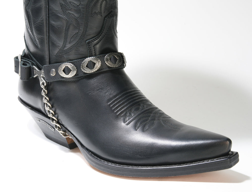 78 Sendra Stiefelriemen Arnes schwarz