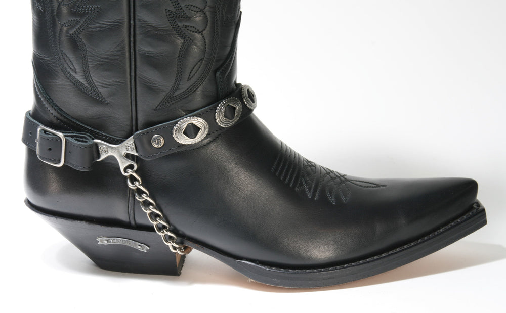 78 Sendra Stiefelriemen Arnes schwarz