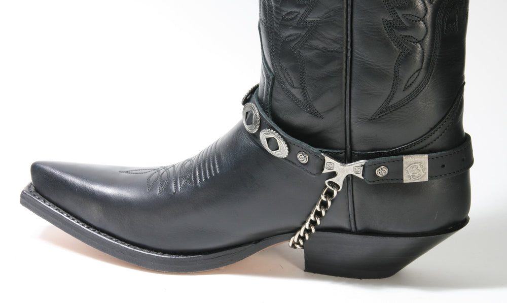 78 Sendra Stiefelriemen Arnes schwarz