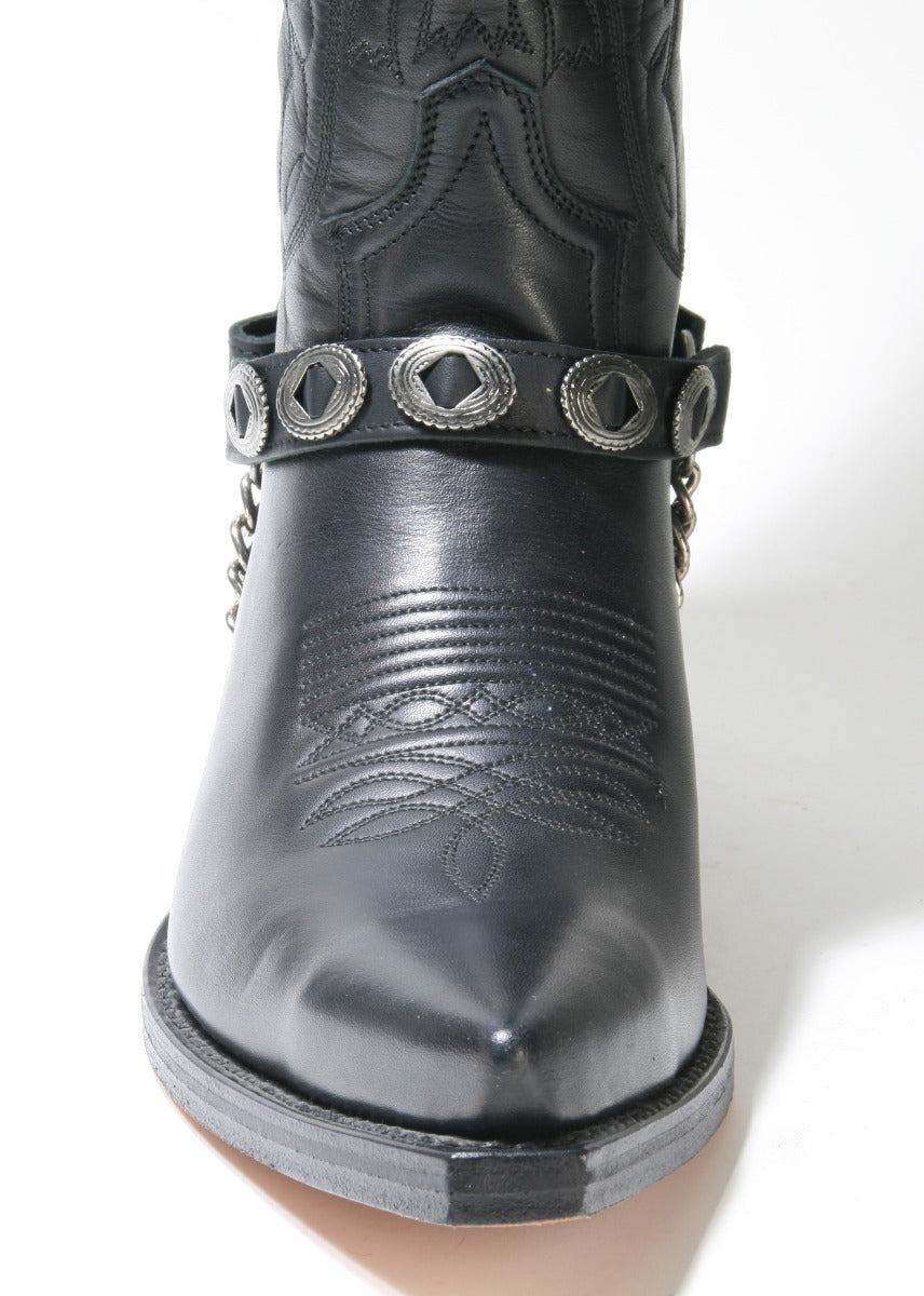 78 Sendra Stiefelriemen Arnes schwarz